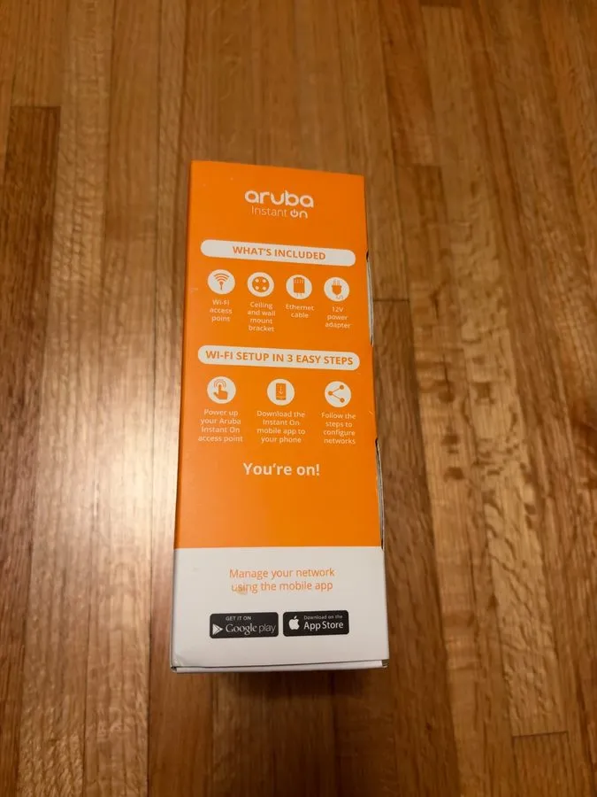Антенна HPE ARUBA Instant On AP22 (US) 2x2 Wi-Fi 6 Indoor Access Point (R4W01A) — фото лота 2