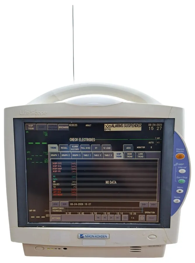 Монитор пациента NIHON KOHDEN BEDSIDE PATIENT MONITOR MODEL BSM-6501A