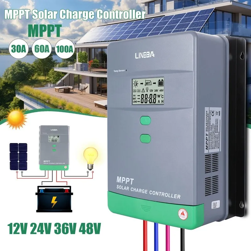 Аккумулятор Epever MPPT Solar Charge Controller 12V/24V/48V AUTO TEP Series Sola