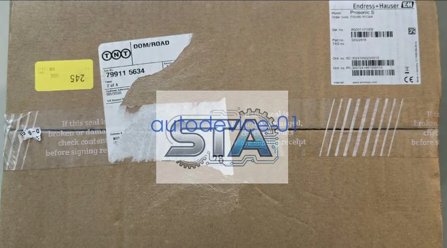 Ультразвуковой датчик E+H FDU95-R1G6A Ultrasonic Level Transmitter Probe Shippin
