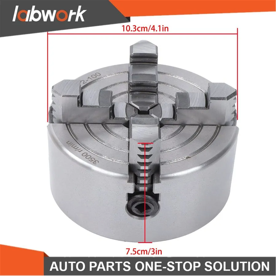 Режущий инструмент 4 Jaw Metal Lathe Chuck Self Centering K72-100 100mm 3.93" Ca