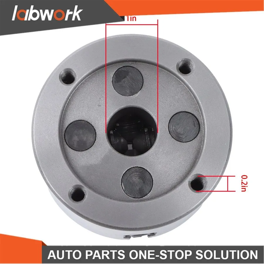 Режущий инструмент 4 Jaw Metal Lathe Chuck Self Centering K72-100 100mm 3.93" Ca — фото лота 2