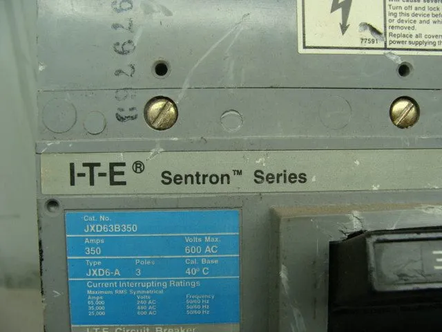 Автоматический выключатель Siemens JXD63B350 Sentron Series Circuit Breaker 350A
