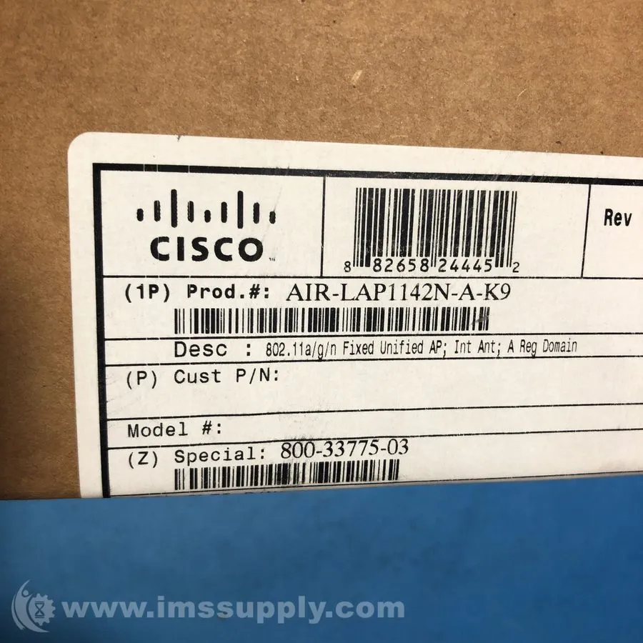 Точка доступа Wi-Fi x Cisco AIR-LAP1142N-A-K9 Aironet 802.11n Single Band Access