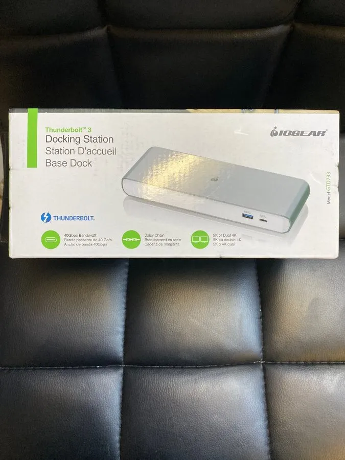 Док-станция IOGEAR Thunderbolt 3 Quantum Docking Station (gtd733)