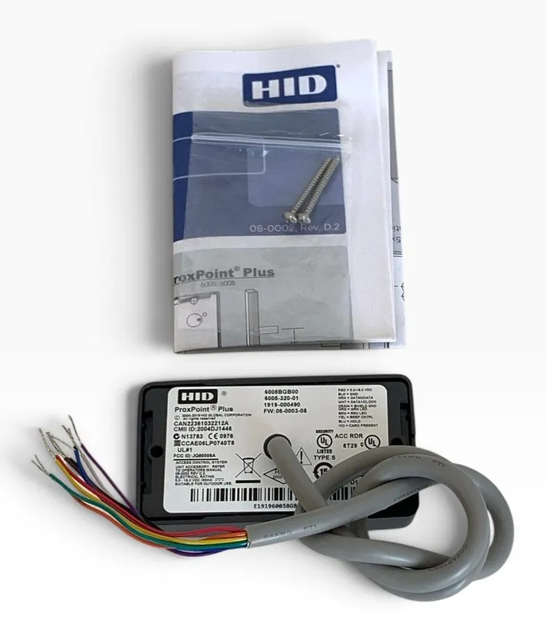 Оборудование видеонаблюдения HID ProxPoint Plus 6005BGB00 125kHz Mini Mullion Pr