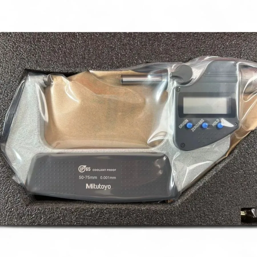 Микрометр Mitutoyo MDC-75PX Digital Micrometer 50-75mm IP65 Ratchet Stop