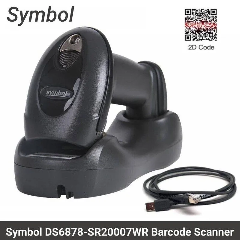 Сканер штрих-кода Zebra Symbol DS6878-SR20007WR USB Wireless Bluetooth Barcode S