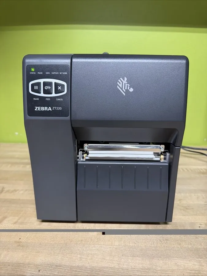 Принтер этикеток Zebra ZT220 Thermal Transfer Label Printer With Power Cord & US
