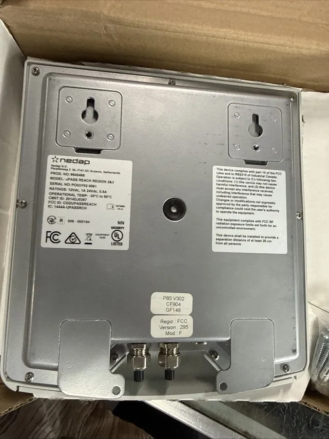 Считыватель RFID Nedap uPASS Reach Long-Range UHF RFID er MPN 9945466 — фото лота 2