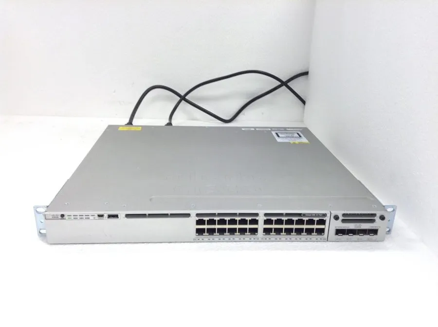 Коммутатор Cisco Catalyst WS-C3850-24P-E Switch 24 Port Gigabit PoE+ 715W