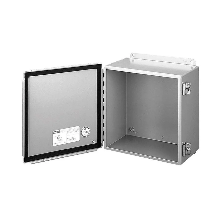 Монтажный шкаф HOFFMAN A1412CHNF Enclosure,Mtlc,14In.Hx 12In.Wx6In.D 32FE34 — фото лота 1
