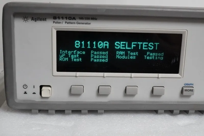Тестер Agilent/Keysight 81110A Pulse Pattern Generator 165-330MHz, Option 7 — фото лота 2
