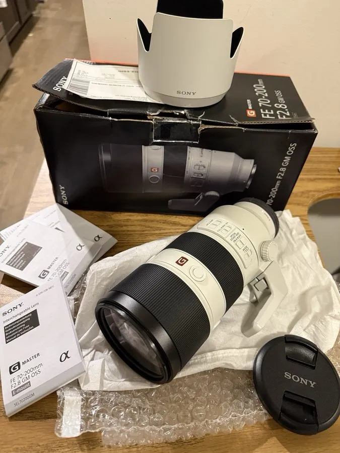 Объектив OB Sony FE 70-200mm F2.8 GM OSS G Master Telephoto Zoom Lens SEL70200GM