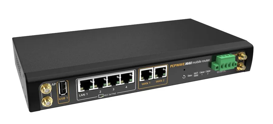 Маршрутизатор Cisco MAX-HD2-LTE-US-T Pepwave Max mobile LTE router 10v-30v DC