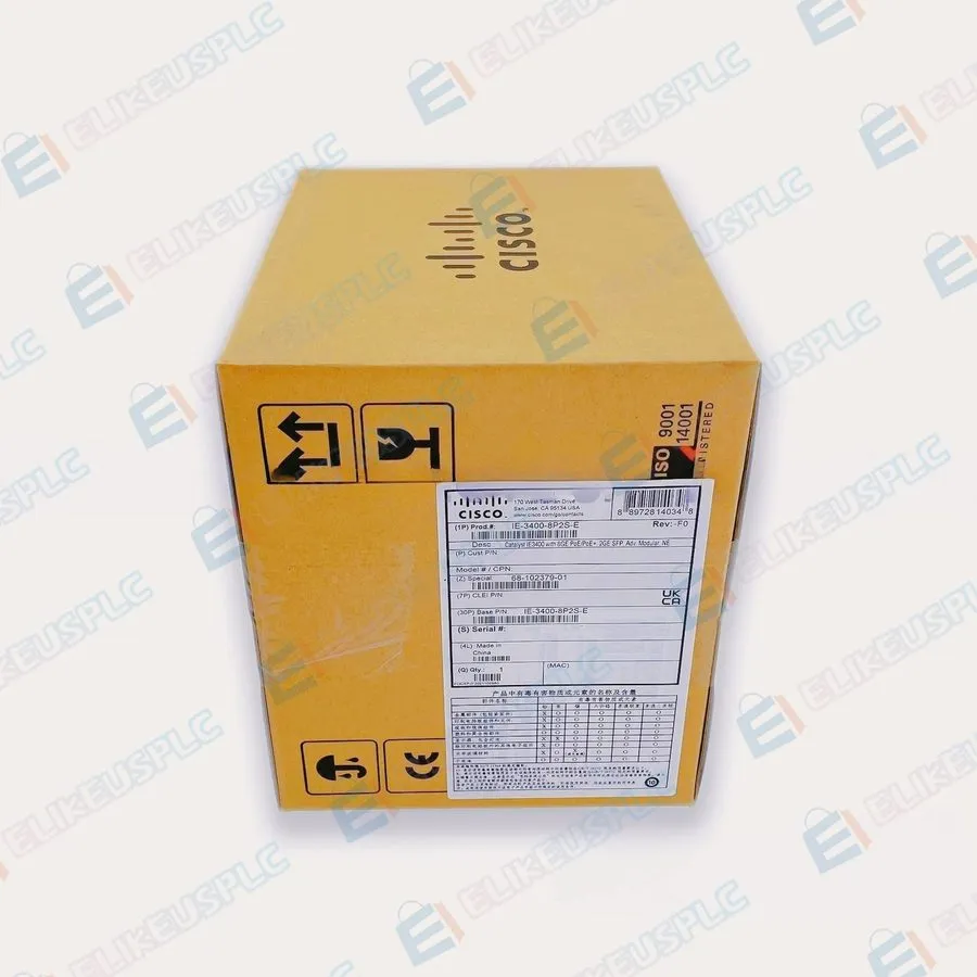 Коммутатор CISCO IE-3400-8P2S-E INDUSTRIAL ETHERNET SWITCH