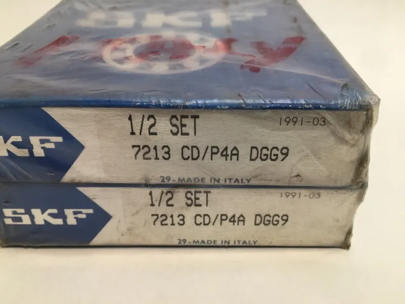 Подшипник SKF 7213-CD/P4ADGG9 Angular Bearing 65x120x23 mm Italy Set — фото лота 2