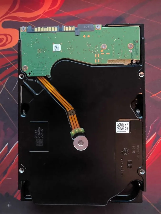 Жёсткий диск Seagate EXOS X16 14TB 256MB 7200rpm 3.5" SATA 6Gb/s Hard Drive ST14 — фото лота 1