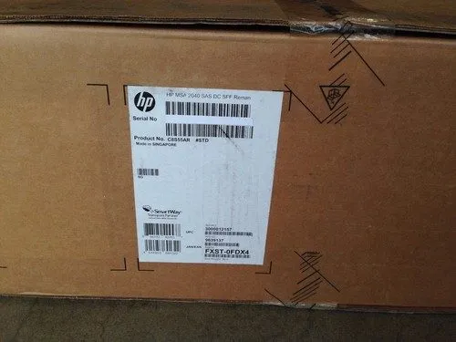 СХД C8S55A 738367-001 HPE MSA 2040 SAS DC SFF 2.5" Storage w/2 C8S53A HPE RENEW  — фото лота 1