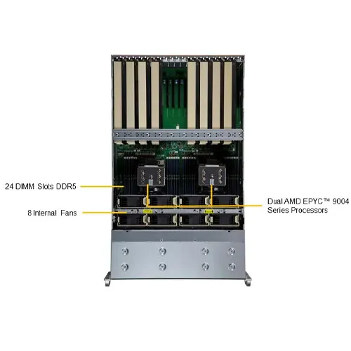 Сервер AS-4125GS-TNRT Server 24x2.5" 2XEPYC 9654 960G SSD DDR5 64G