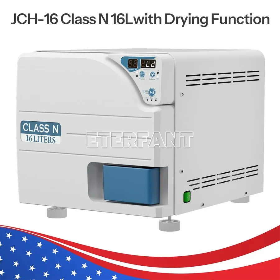 Стерилизатор ETERFANT Dental Medical Autoclave Steam Sterilizer Drying Function 