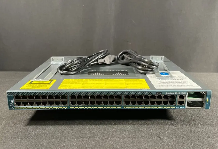 Коммутатор Cisco WS-C4948-10GE 48 Port Gigabit Ethernet Switch