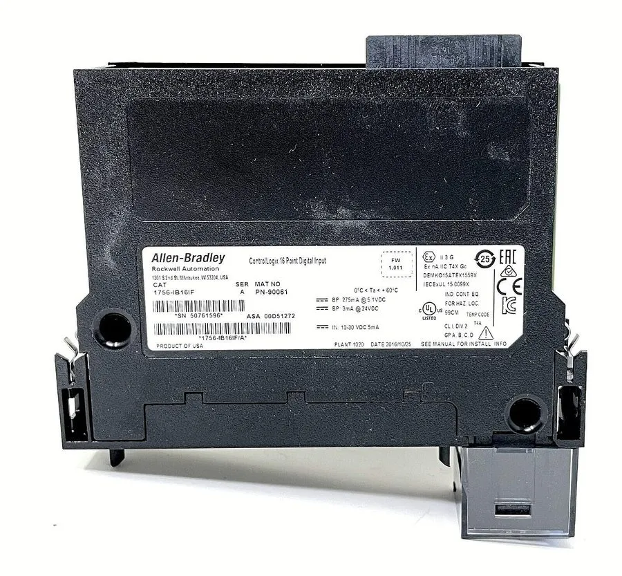 Модуль ввода-вывода Allen-Bradley 1756-IB16IF SER A ControlLogix 16 Point Digita