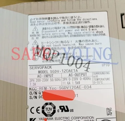 Сервопривод YASKAWA SGDV-120AE1A Servo driver