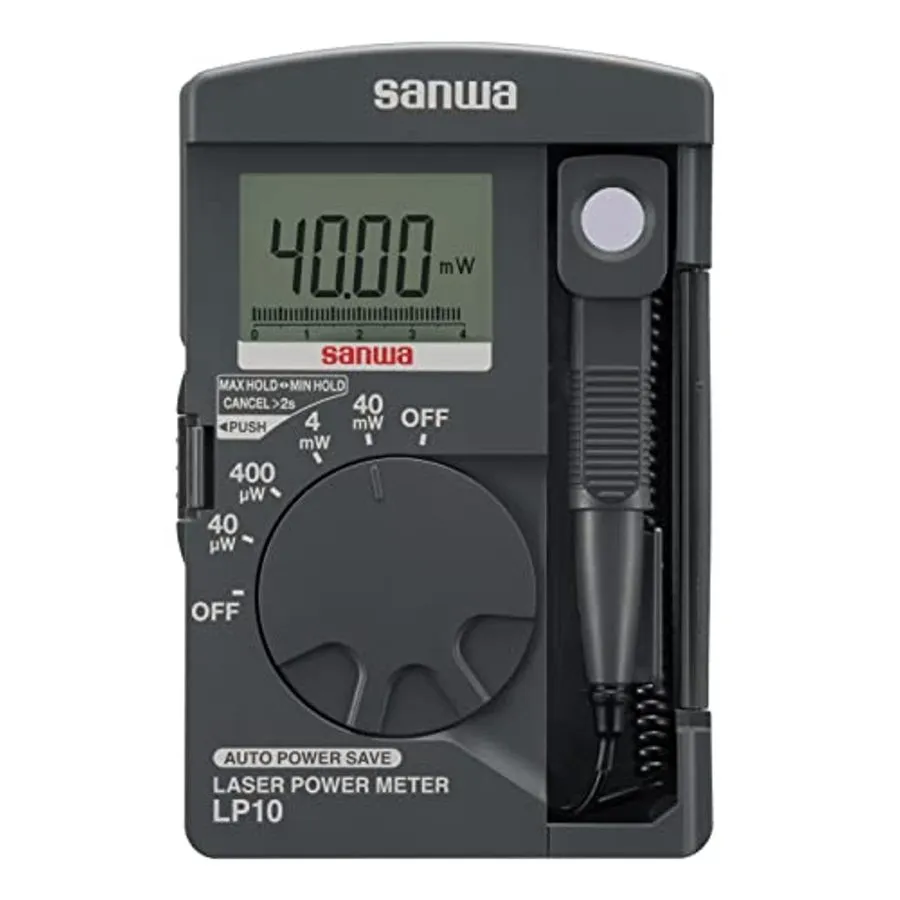 Электронный компонент Sanwa LP10 Laser Power Meter Portable 400-1100nm 0.01uW-40 — фото лота 2