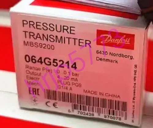 Датчик давления Danfoss Pressure Transmitter Sensor MBS9200 064G5232 0-0.2bar