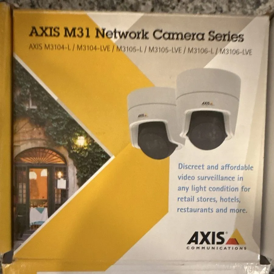 Оборудование видеонаблюдения AXIS Communications M3106-L 2688x1520 IR PoE WDR mi — фото лота 1