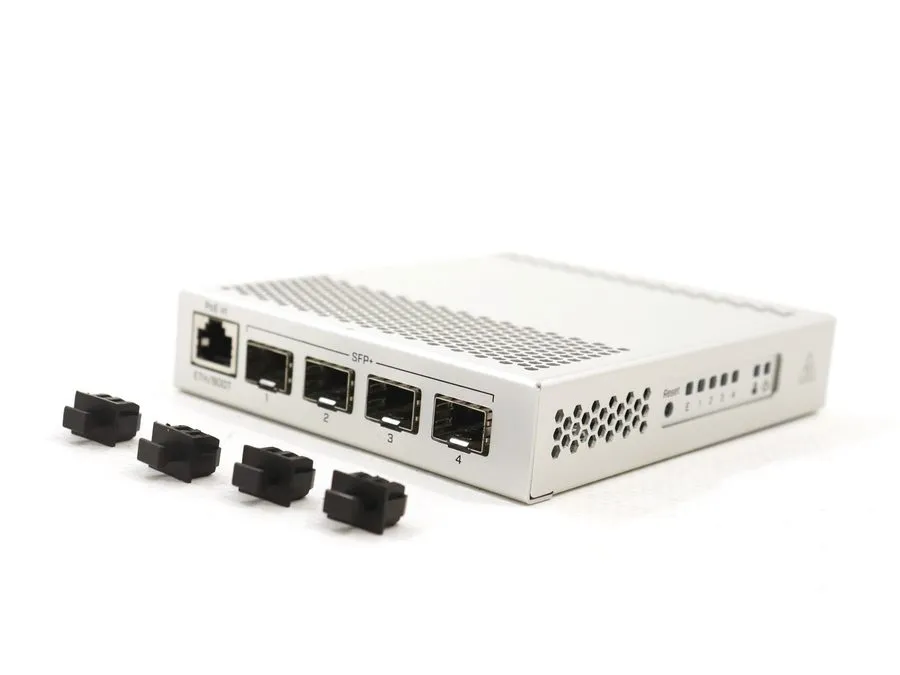 Коммутатор Mikrotik CRS305-1G-4S+IN Cloud Switch Ethernet Switch 4x SFP+ 1x GLAN
