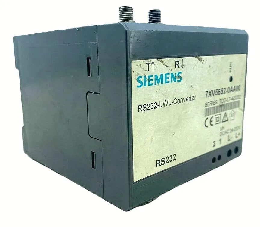 Реле защиты SIEMENS 7XV5652-0AA00 RS232-LWL-CONVERTER OPTICAL FIBRE PROTECTION R