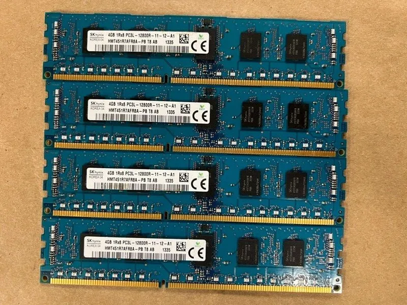 Модуль памяти Hynix 4GB HMT451R7AFR8A-PB DDR3-12800 PC3-12800R ECC Registered