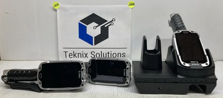 Сканер штрих-кода 4 Zebra TC8000 Mobile Scanners W/ 4-Slot Charger Cradle, 8 Bat