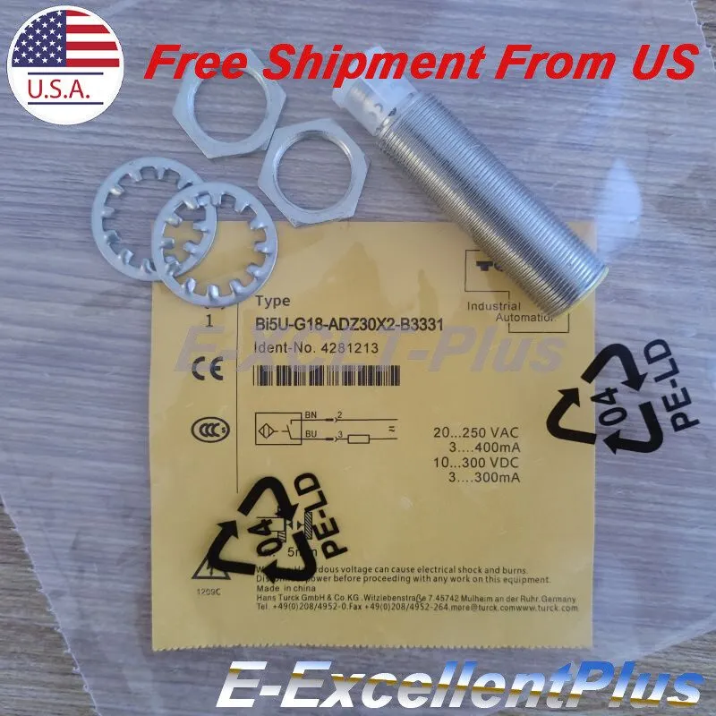 Датчик приближения Turck BI5U-G18-ADZ30X2-B3331 Proximity switch sensor One