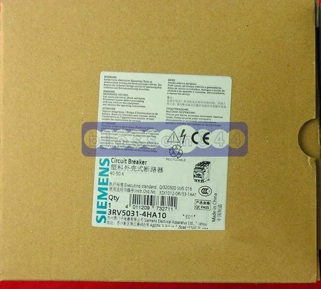 Автоматический выключатель Siemens Motor protection circuit breaker 3RV5031-4HA1