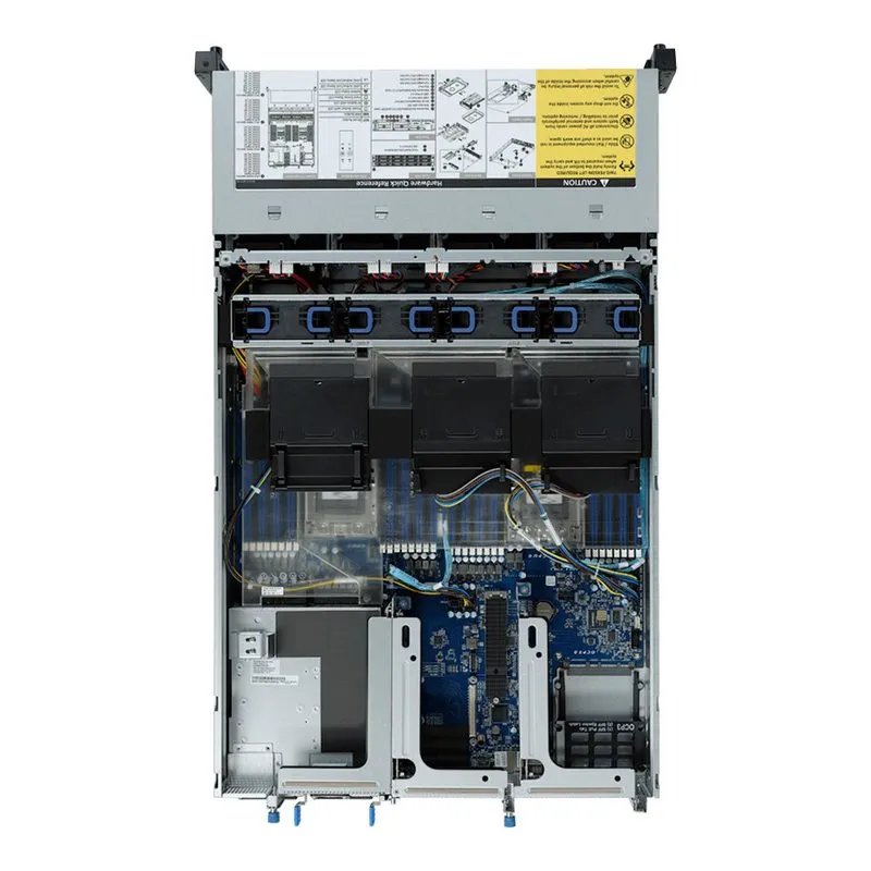 Сервер R282-Z93 Gigabyte Rack Server 12x 3.5" SAS 2x 2000W — фото лота 4