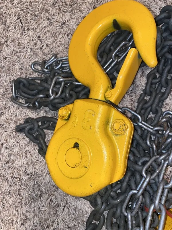 Таль Harrington Cb020-15 Manual Chain Hoist, 15 Ft.Lift — фото лота 2