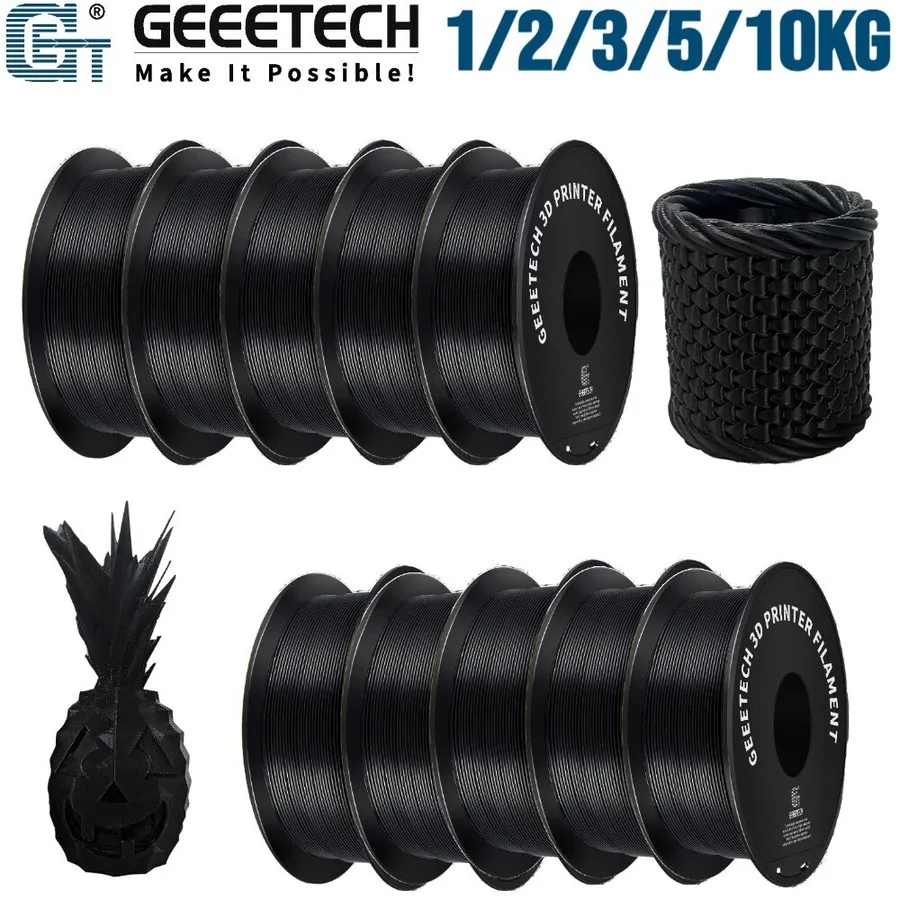 3D-принтер GEEETECH 3D Printer Filament PLA/ABS+/PETG/TPU/Resin 1.75mm 1KG/Roll