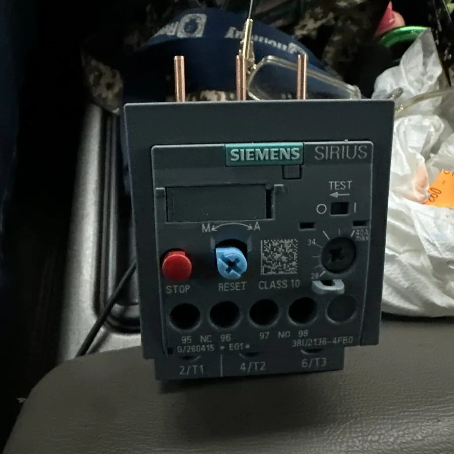 Реле Siemens 3RV2126-4FB0 Thermal Overload Relay, Motor Protection, 20-2A