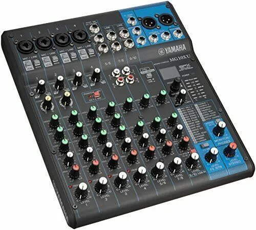 Микшерный пульт YAMAHA MG10XU Analog Mixing Console Audio Interface Mixer Effect