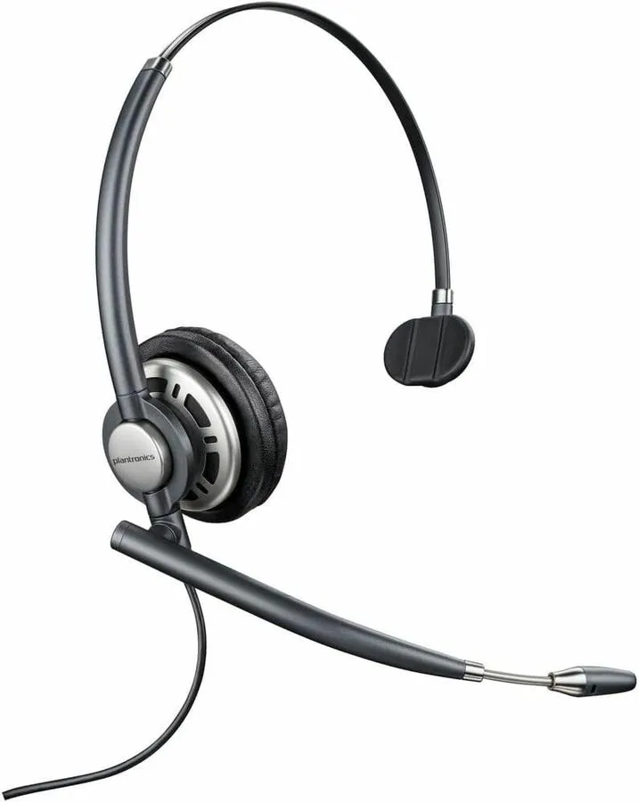 VoIP-шлюз Plantronics Poly EncorePro HW710 Monaural Headset Premium Over-the-Hea