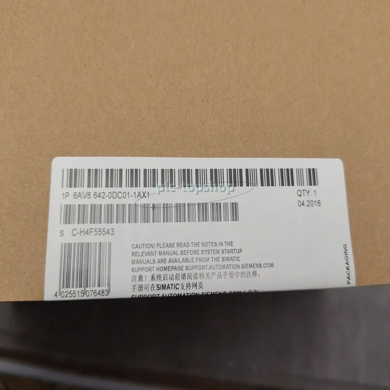 Панель оператора Siemens HMI 6AV6642-0DC01-1AX1 Touch Panel