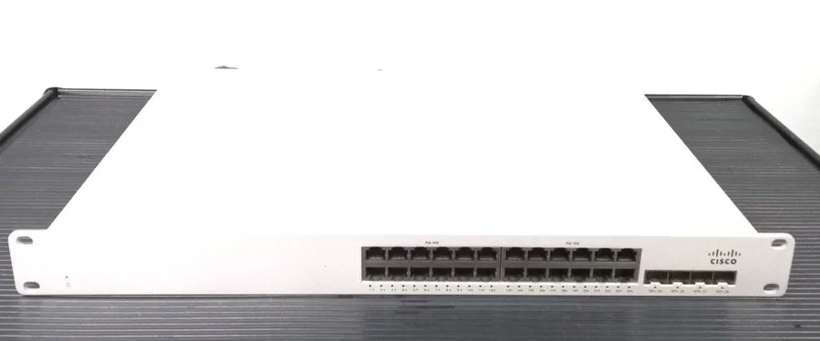Коммутатор Cisco Meraki MS250-24P 24-Port PoE+ Layer 3 Switch 370W 10G SFP+