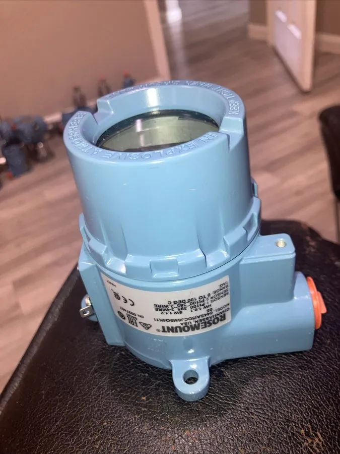 Датчик температуры ROSEMOUNT 644 644HAE5J6M5 TEMPERATURE TRANSMITTER 4-20MA 0 TO