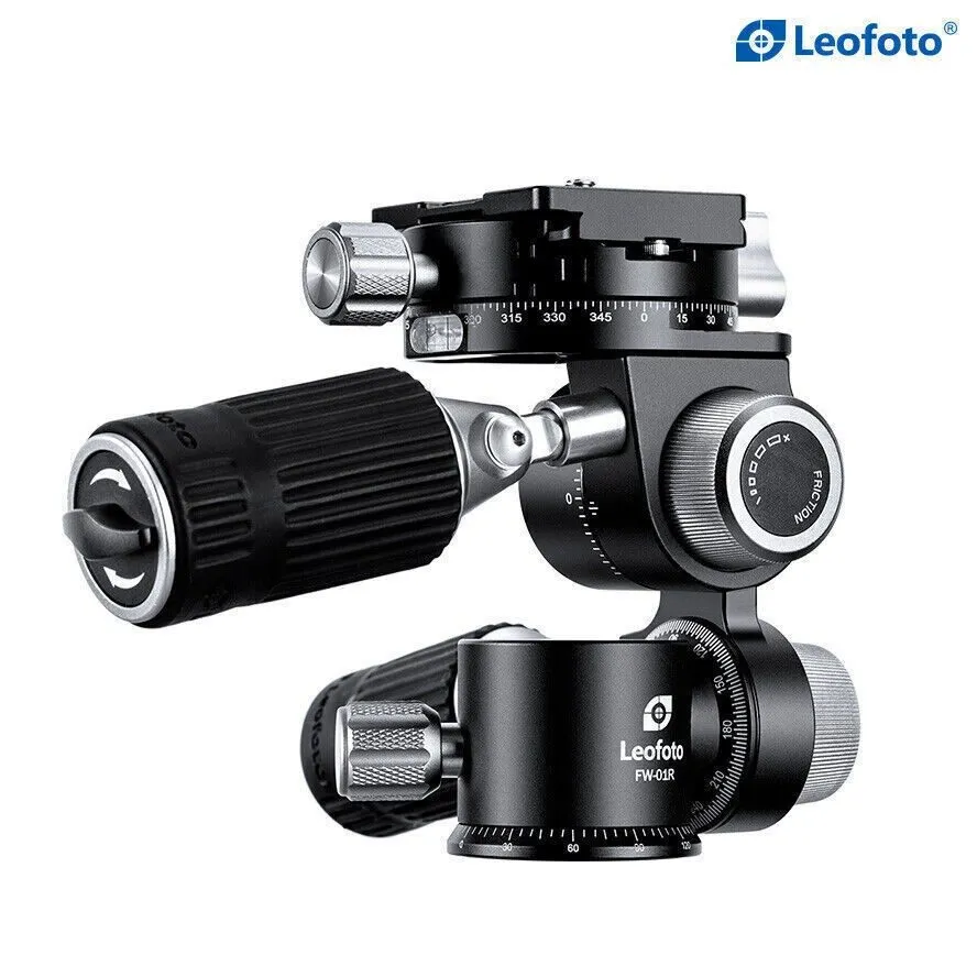 Оборудование видеонаблюдения Leofoto FW-01R Tripod head 4-Way Head Pan-and-Tilt — фото лота 2