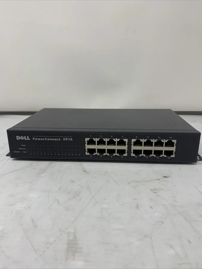 Коммутатор Dell PowerConnect 2016 P/N 7H989