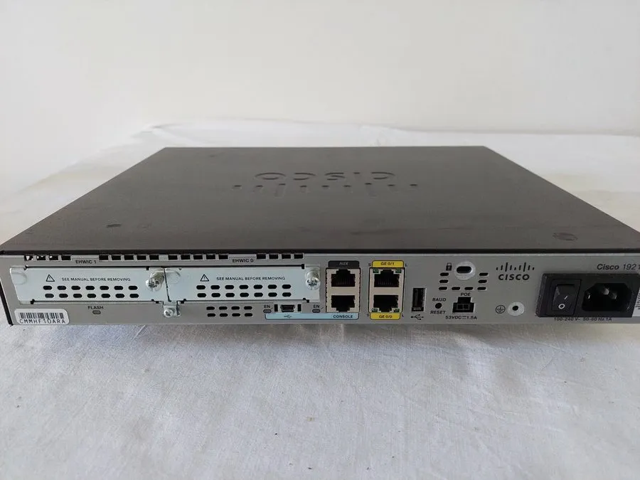 Маршрутизатор CISCO 1900 Series 1921/K9 Router