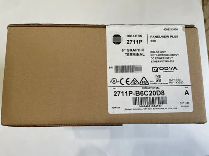 Панель оператора AB2711P-B6C20D8 Panelview Plus 600 Operator Interface Panel AB